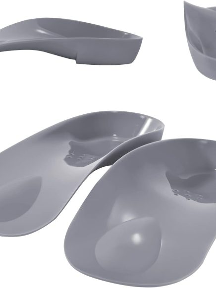 3/4 Original High Arch Inserts Firm Orthotics for Plantar Fasciitis Flat Feet Over-Pronation, Comfort Metatarsal Pad Support Insoles Relief Heel Spur Pain